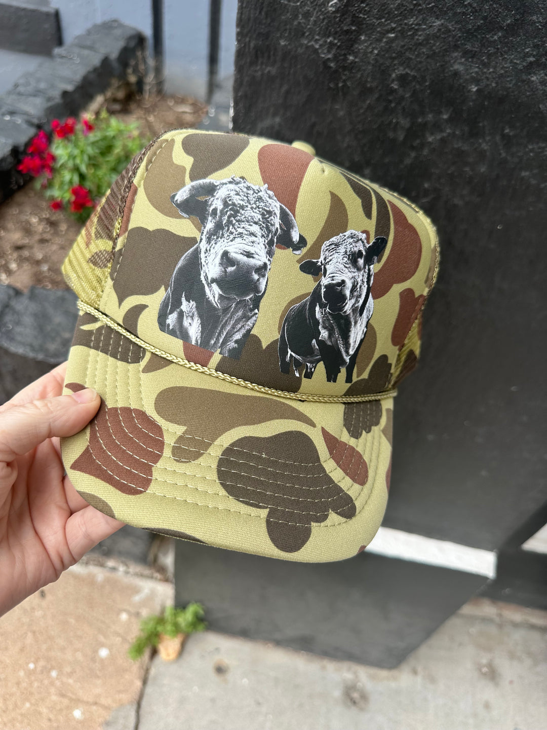 The Camo Hereford Trucker Hat