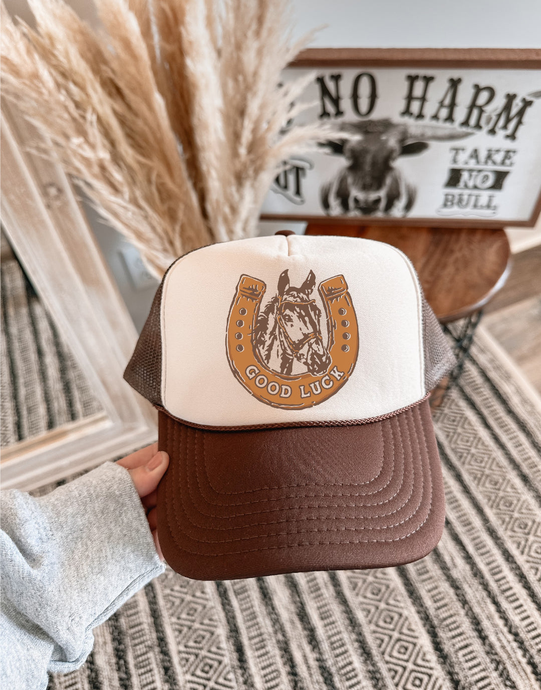 Good Luck Pony Trucker Hat-Preorder