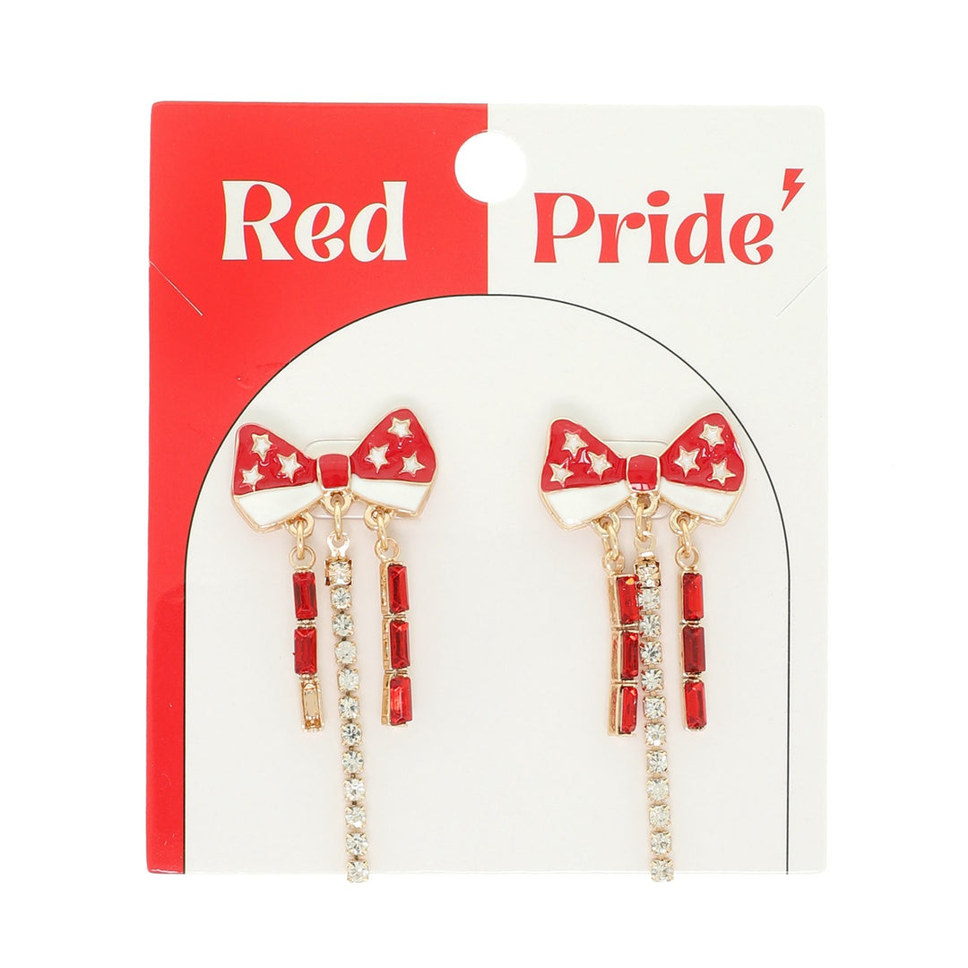 Game Day Bow Earrings