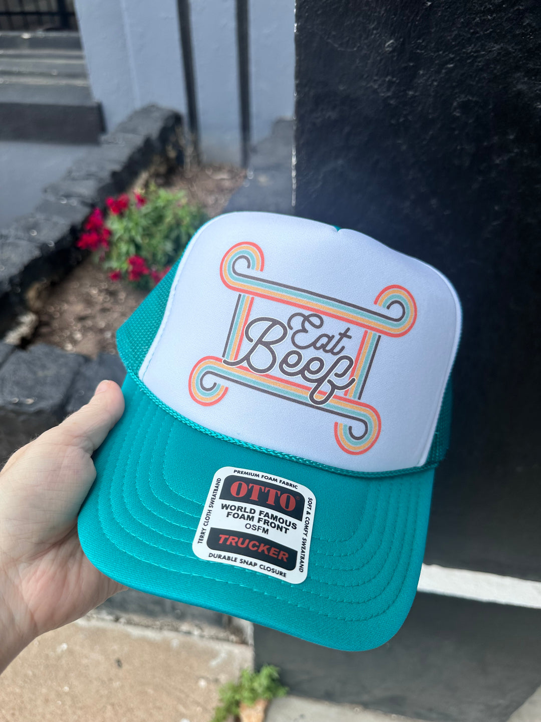 Eat Beef Trucker Hat