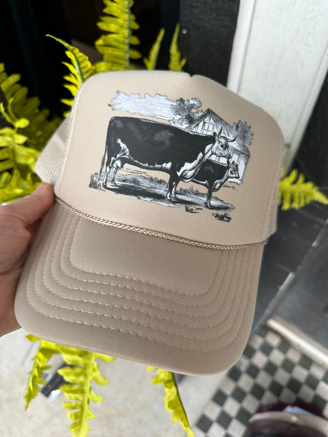 Cow Calf Pair Trucker Hat