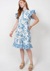 China Plate Blue Dress by Ivy jane