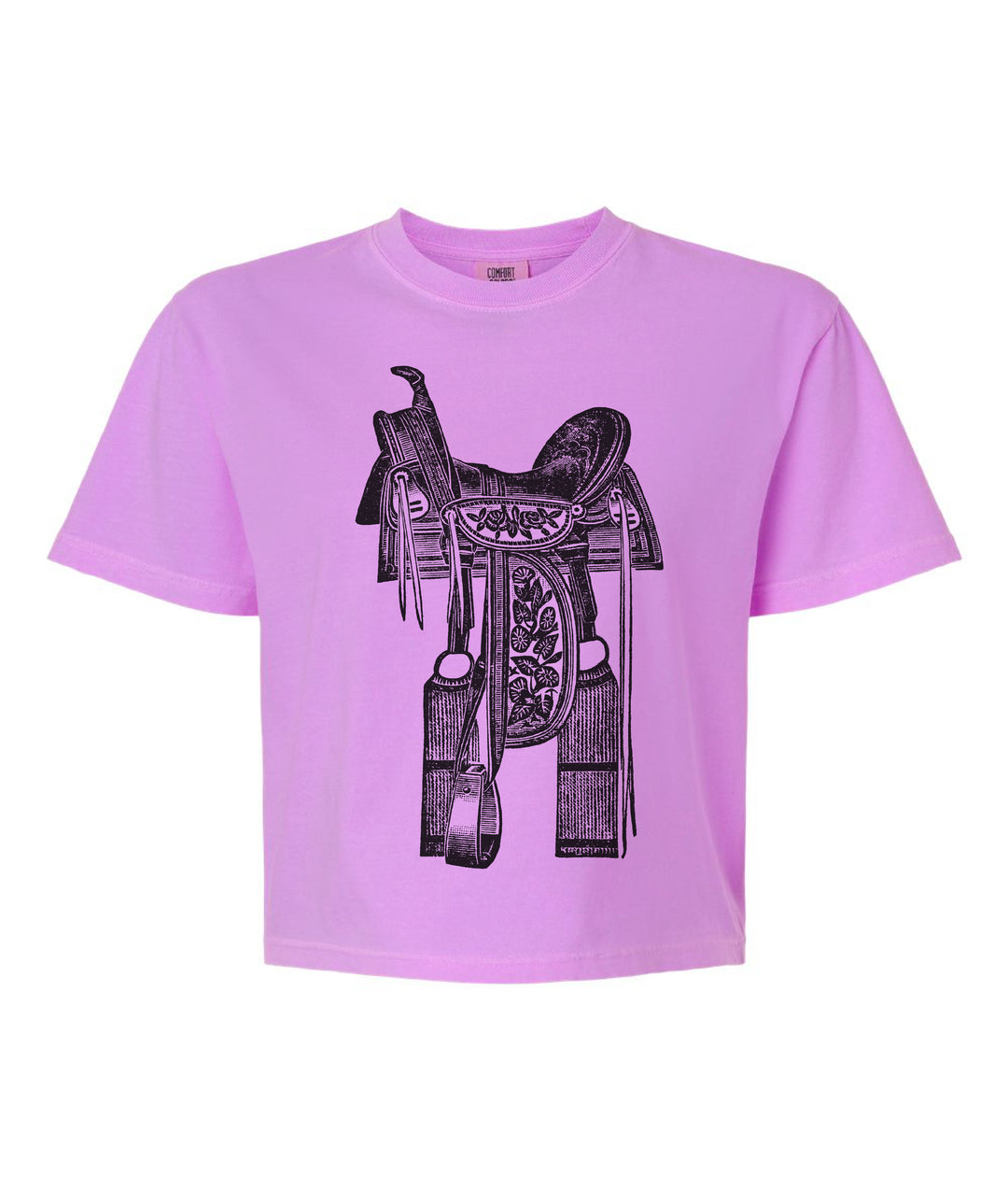 The Vintage Saddle Crop Tee- preorder