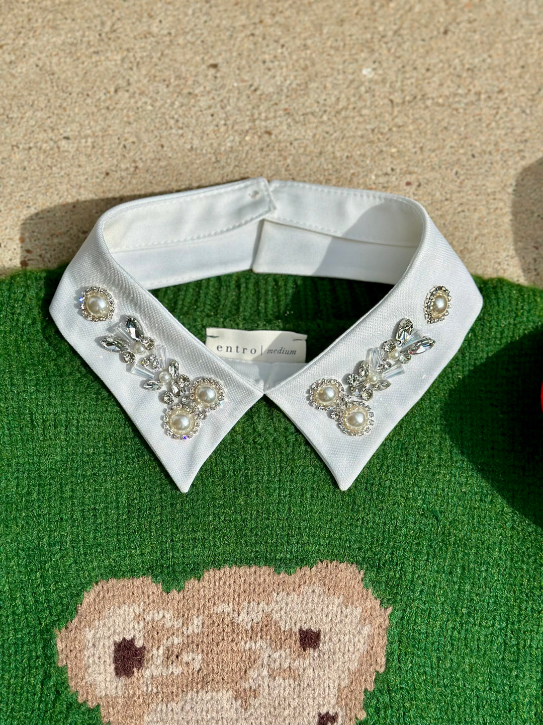 Grace Jeweled Faux Collar