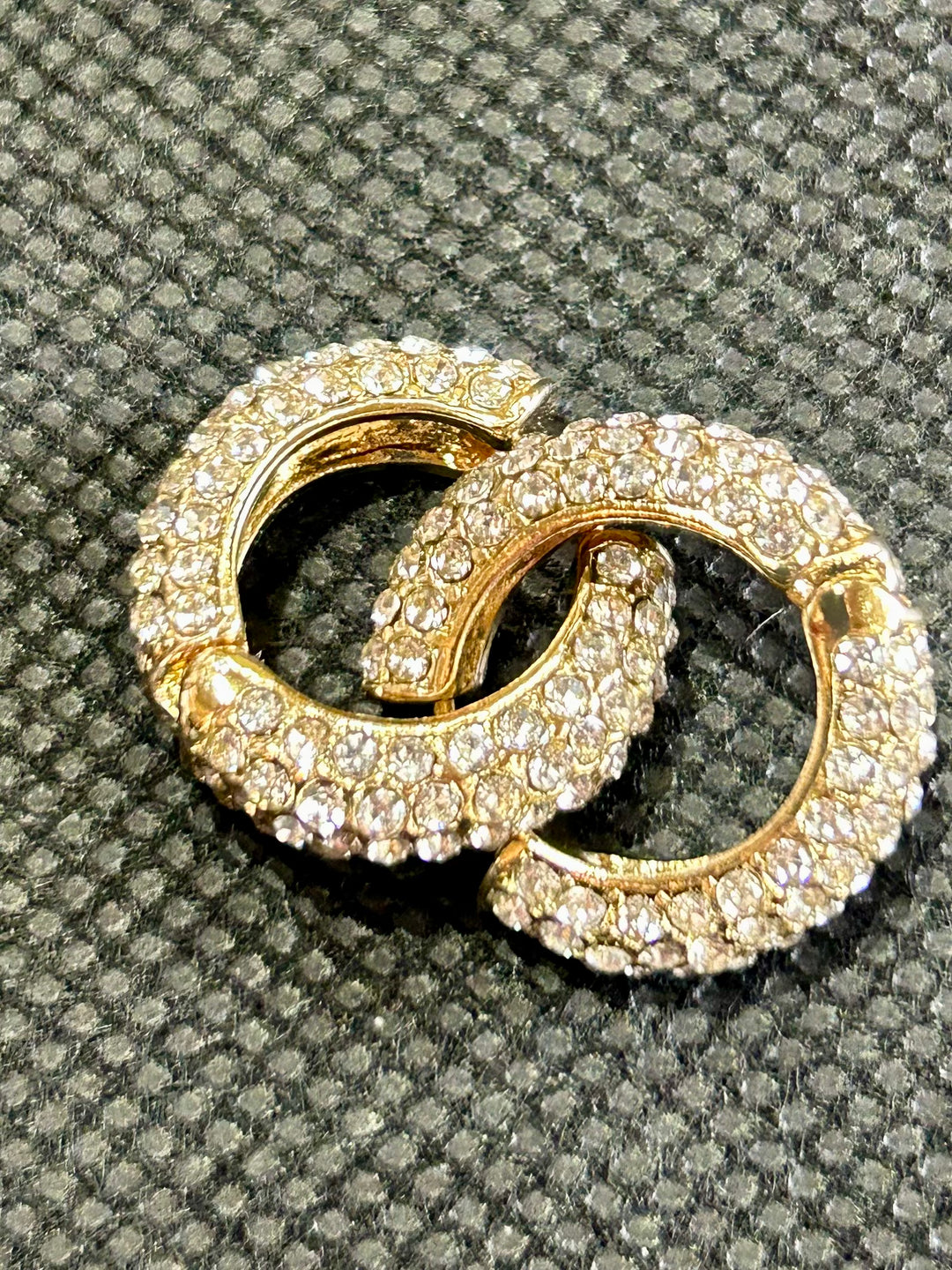 Crystal Hoops