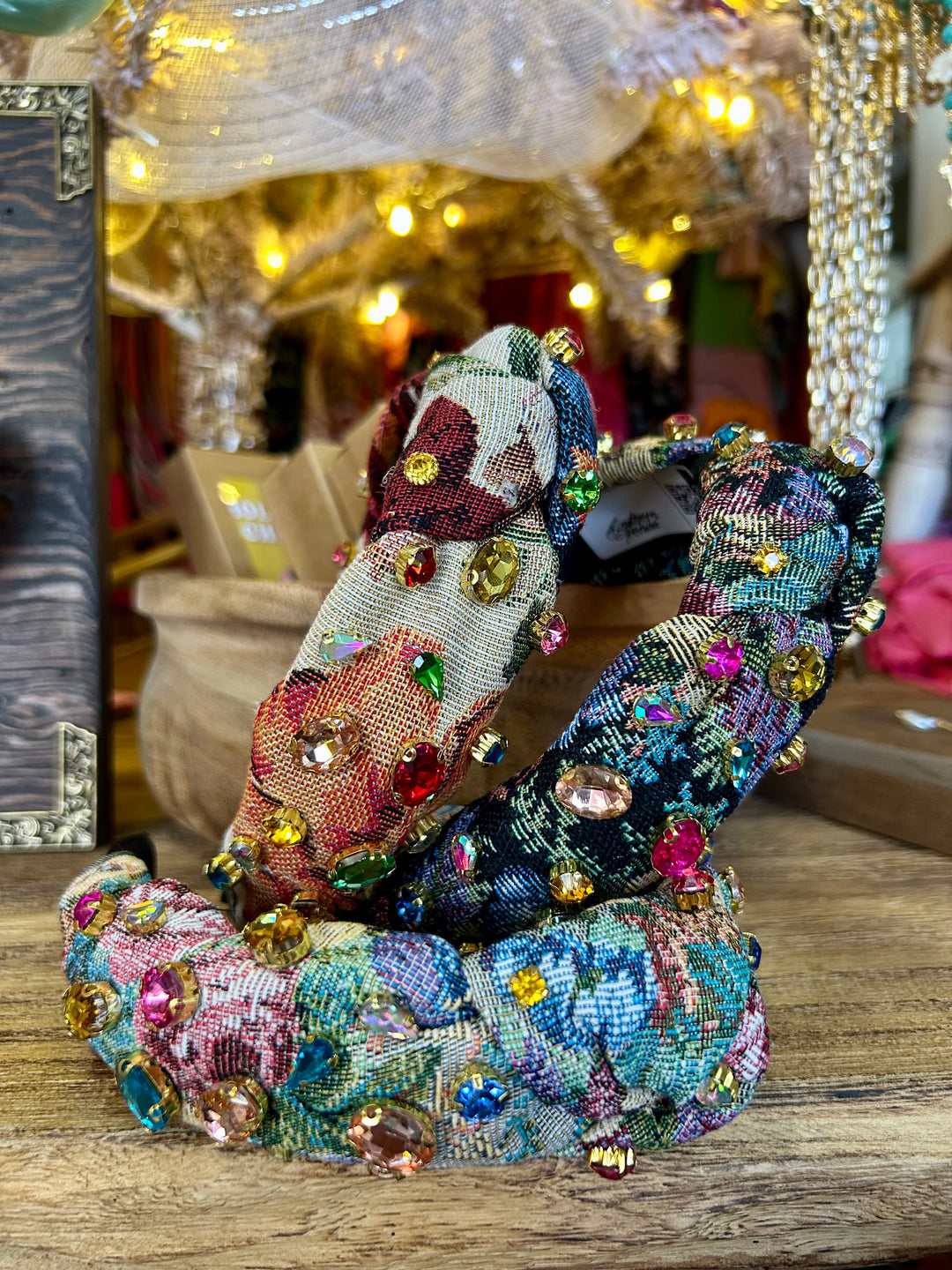 Jeweled Vintage Headbands