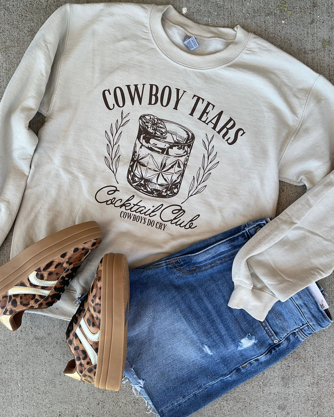 Cowboy Tears Sweatshirt