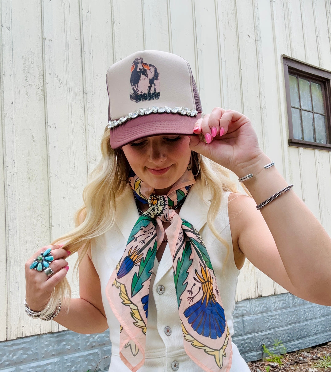 The Fancy Brahma Bull Trucker Hat