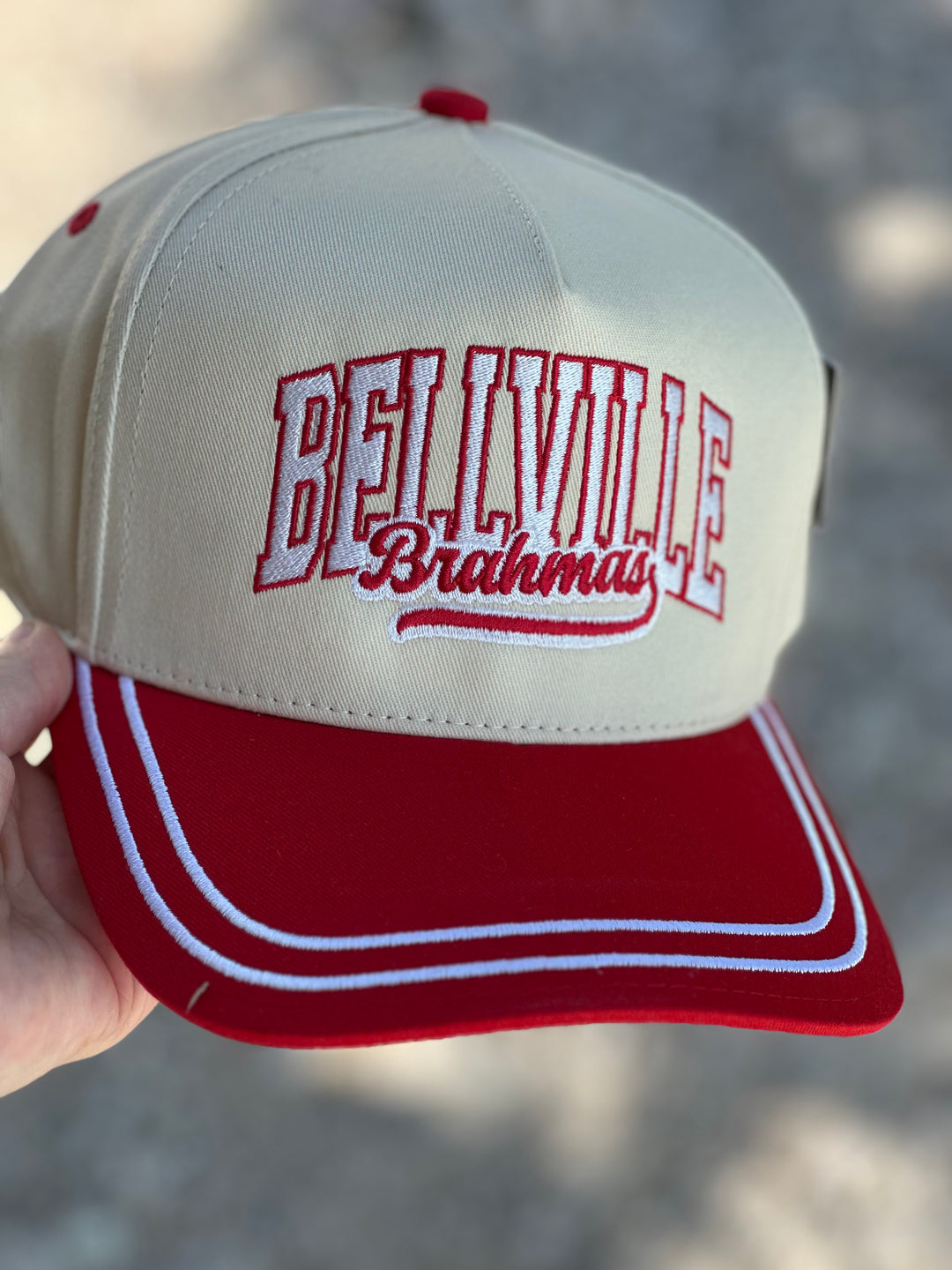 Embroidered Bordered Brahma Cap