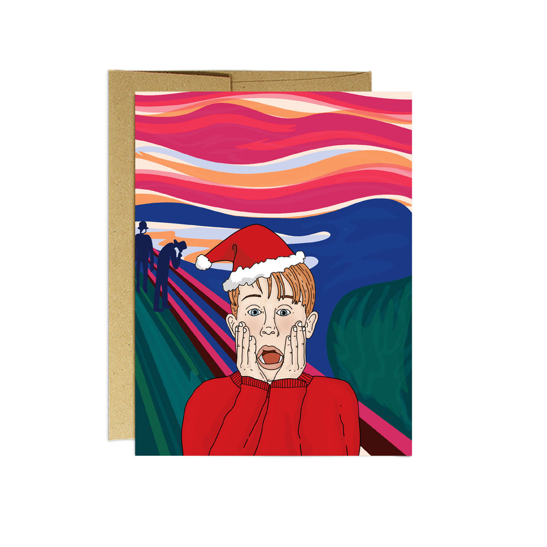 Home Scream Christmas Card