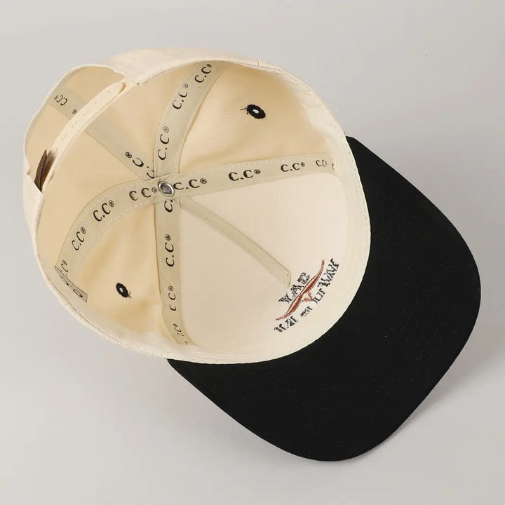 Say When Mustache Tombstone Two-Tone Trucker Hat