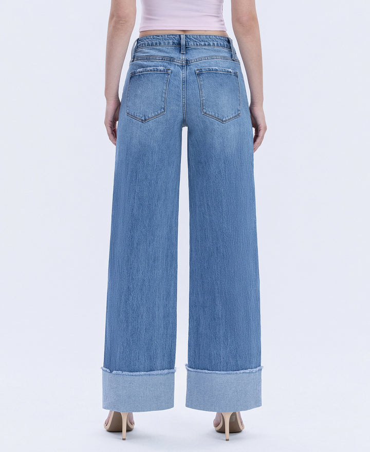 Adore Cuff Panel Jeans