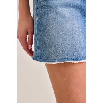 Lace Hem Skirt
