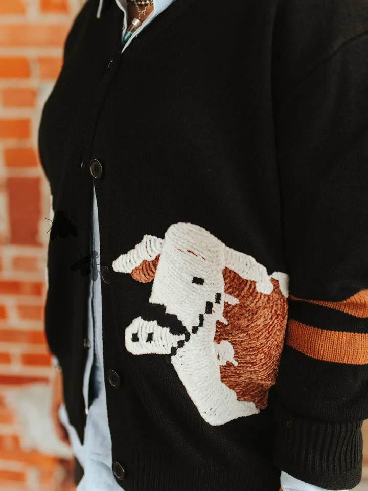 Cattle Cardi *Black Hereford