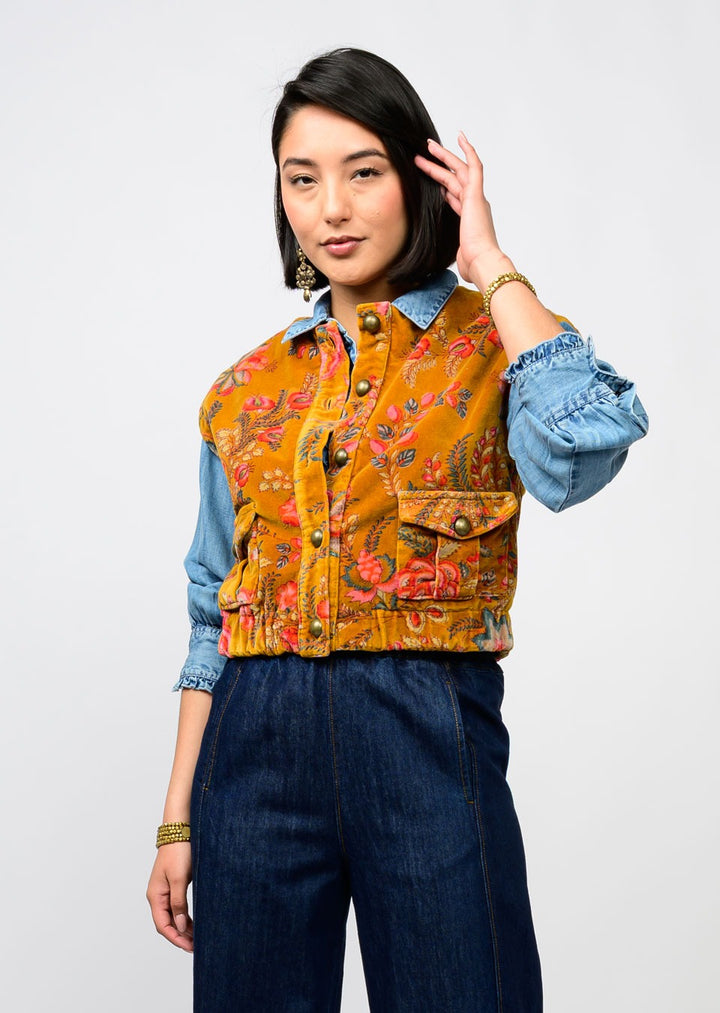 Velveteen Vest by Ivy Jane