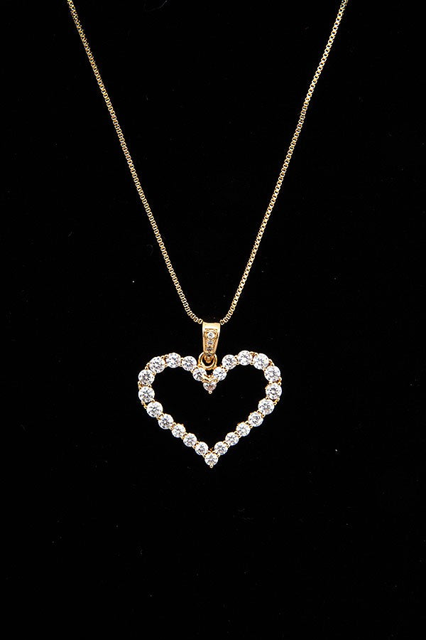 Crystal Heart Necklace