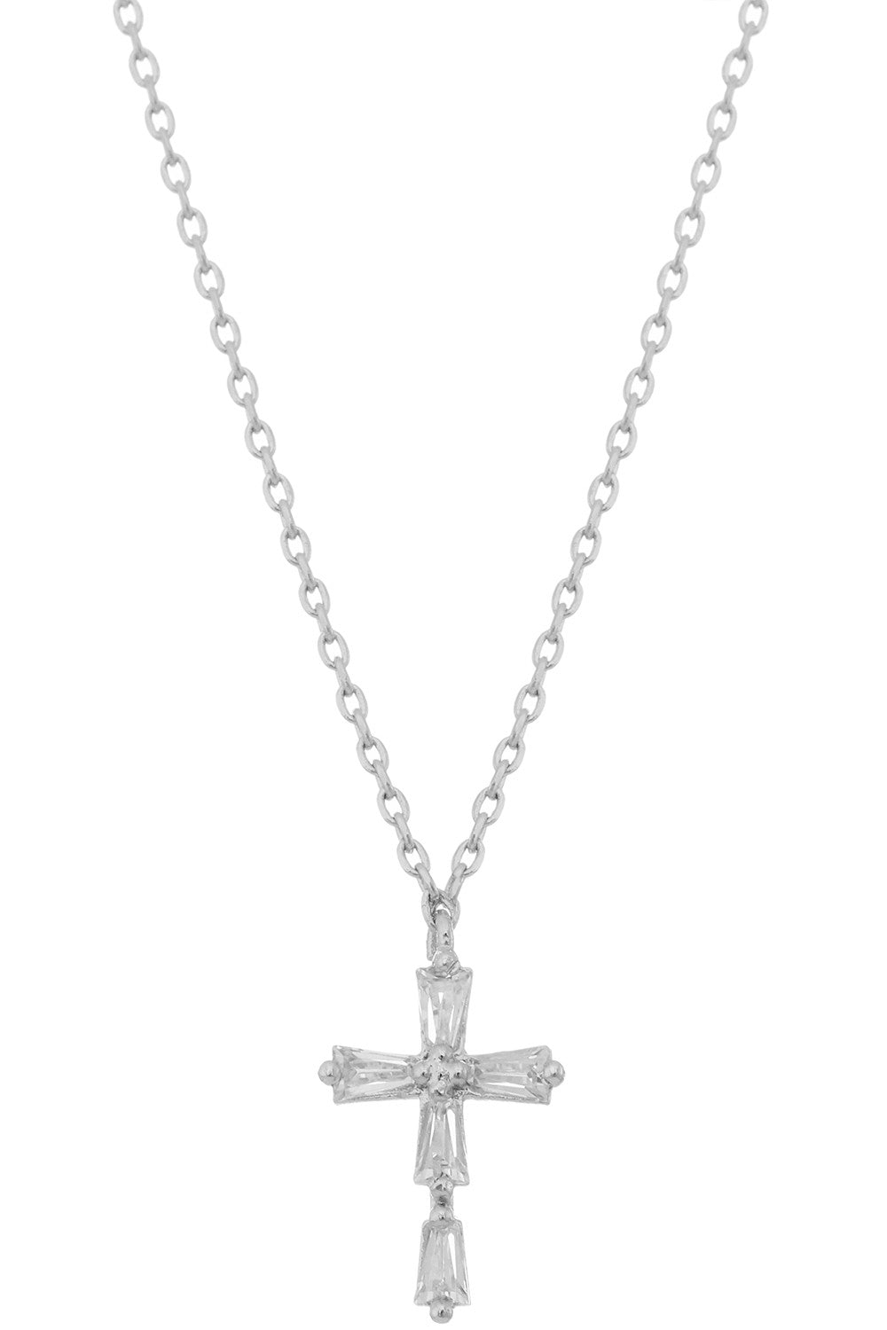 Crystal Cross Necklace