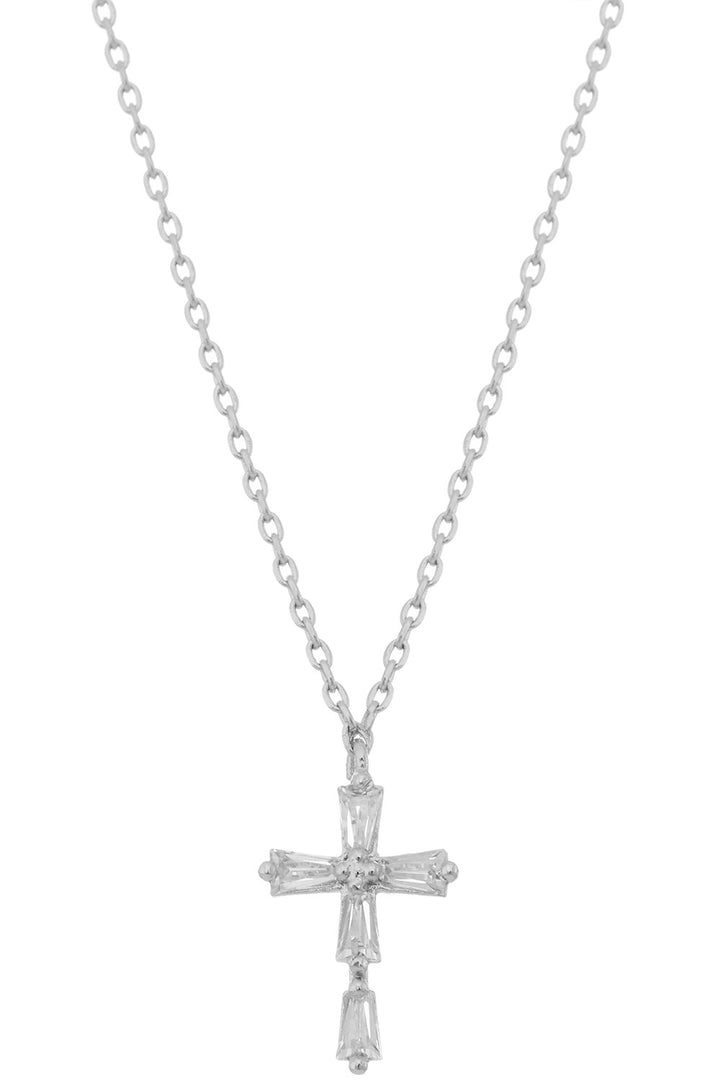 Crystal Cross Necklace