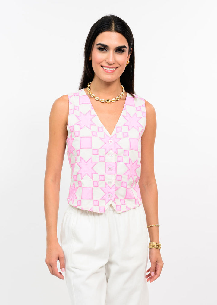 Quilted Vest by Ivy Jane