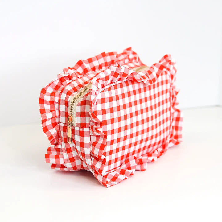 Gingham Ruffle Bags