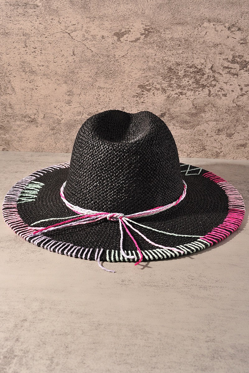 Stitched Up Panama Hat