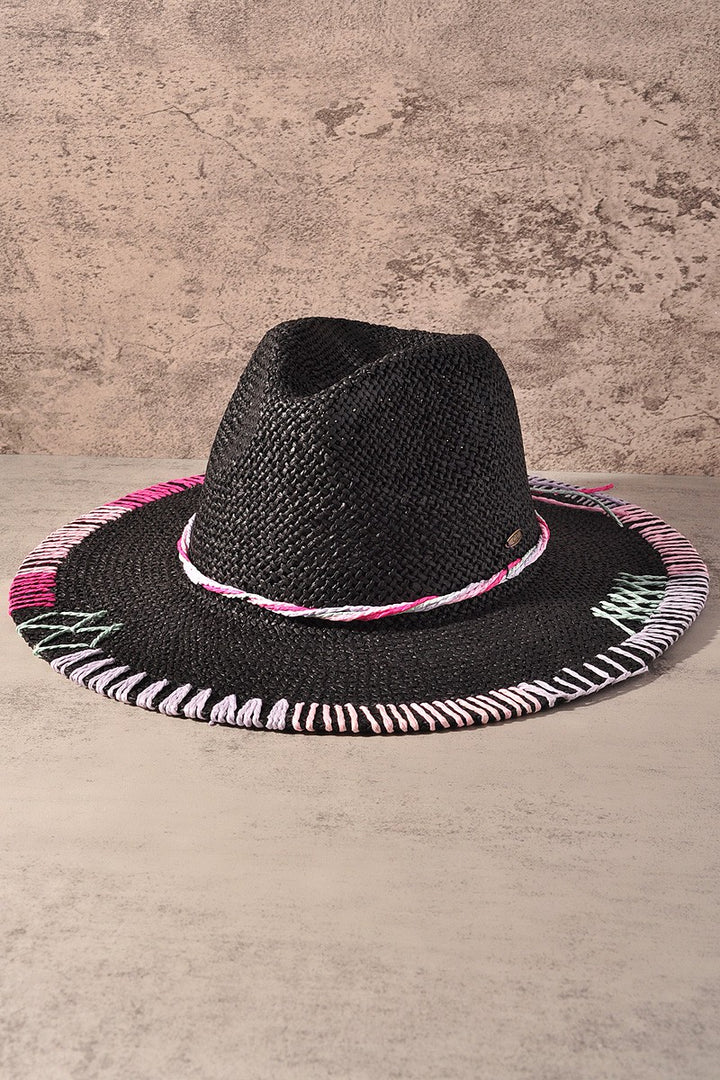 Stitched Up Panama Hat