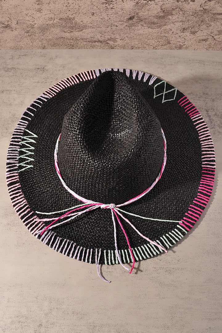 Stitched Up Panama Hat