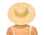 Natural Straw Rancher Hat w/ Chin Cord