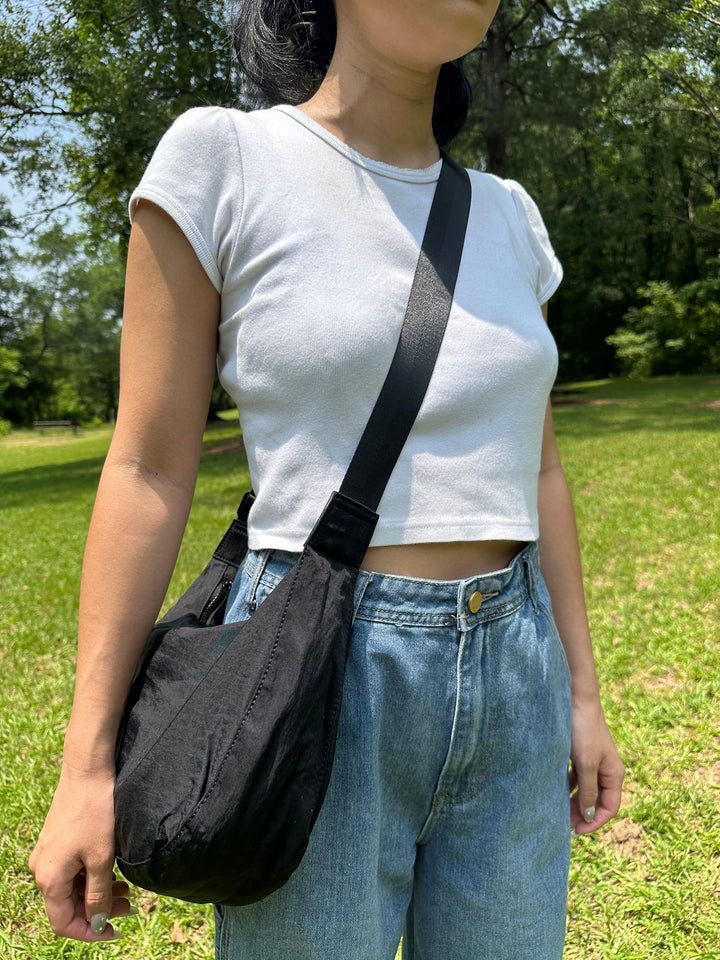 Half Moon Nylon Bag