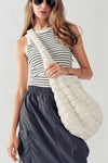 KATE PUFF QUILTED SHOULDER BAG