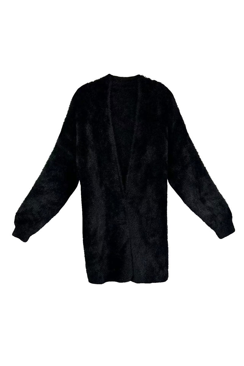 Faux Fur Cardigan
