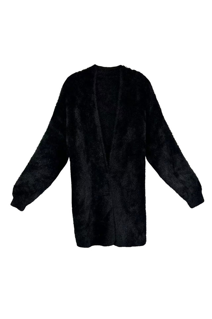 Faux Fur Cardigan
