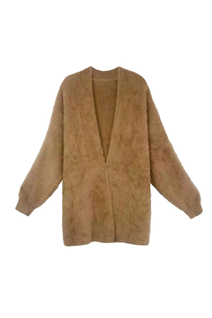 Faux Fur Cardigan