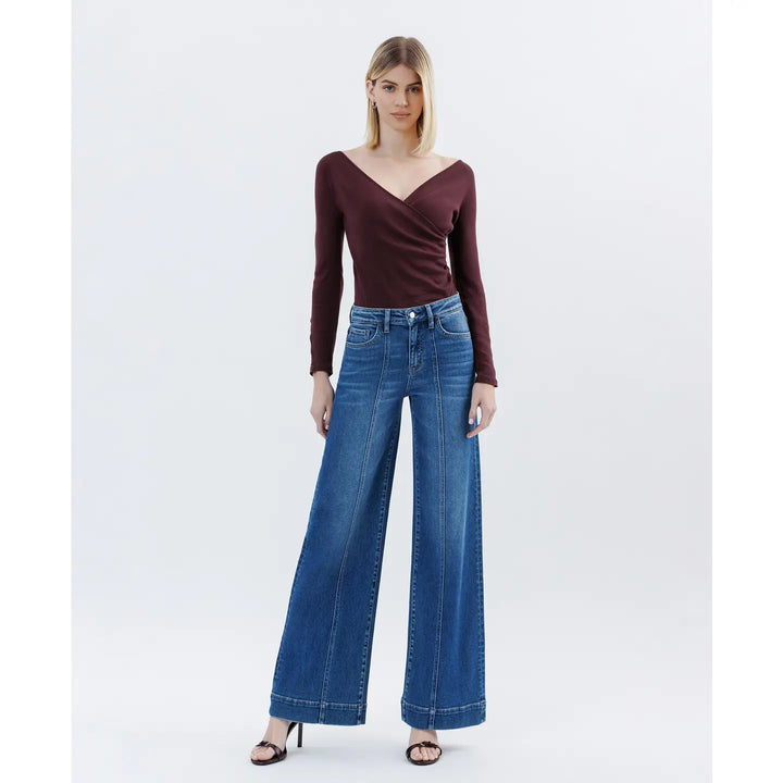 Pleated Trouser Jeans