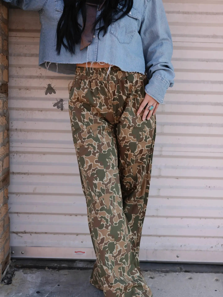 Off Tha Track *Camo Pants