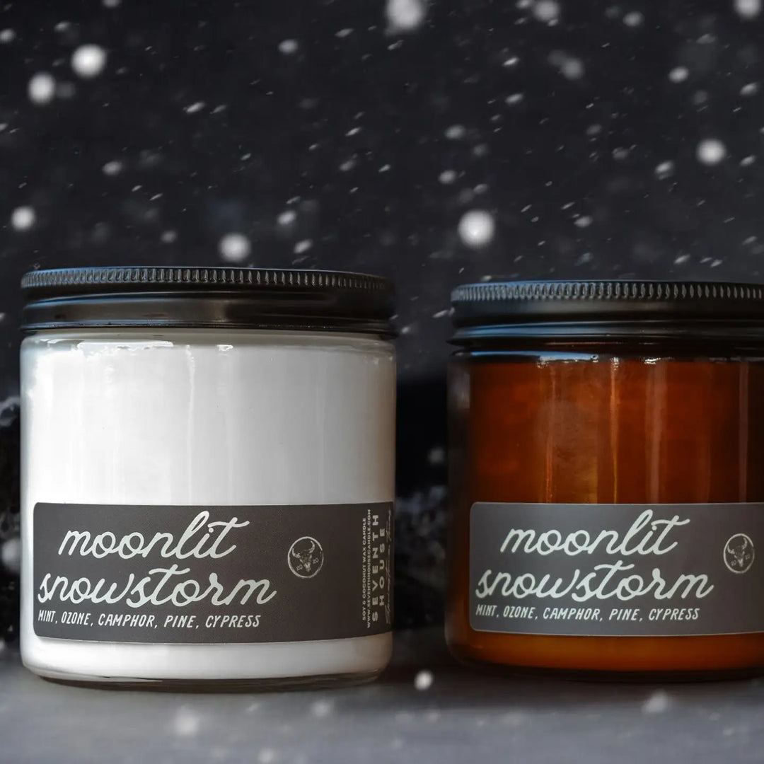 Moonlit Snowstorm - Camphor & Juniper Candle