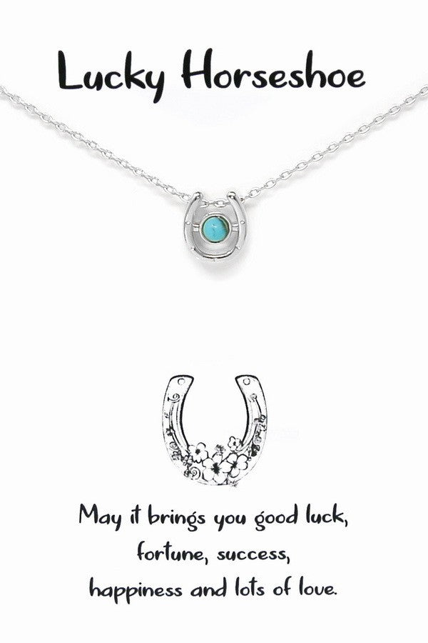 Lucky Horseshoe Necklace