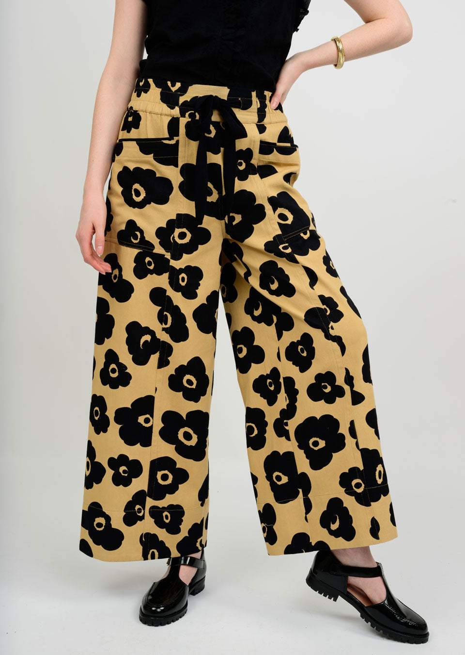 Slouch Pocket Pants- Ivy Jane
