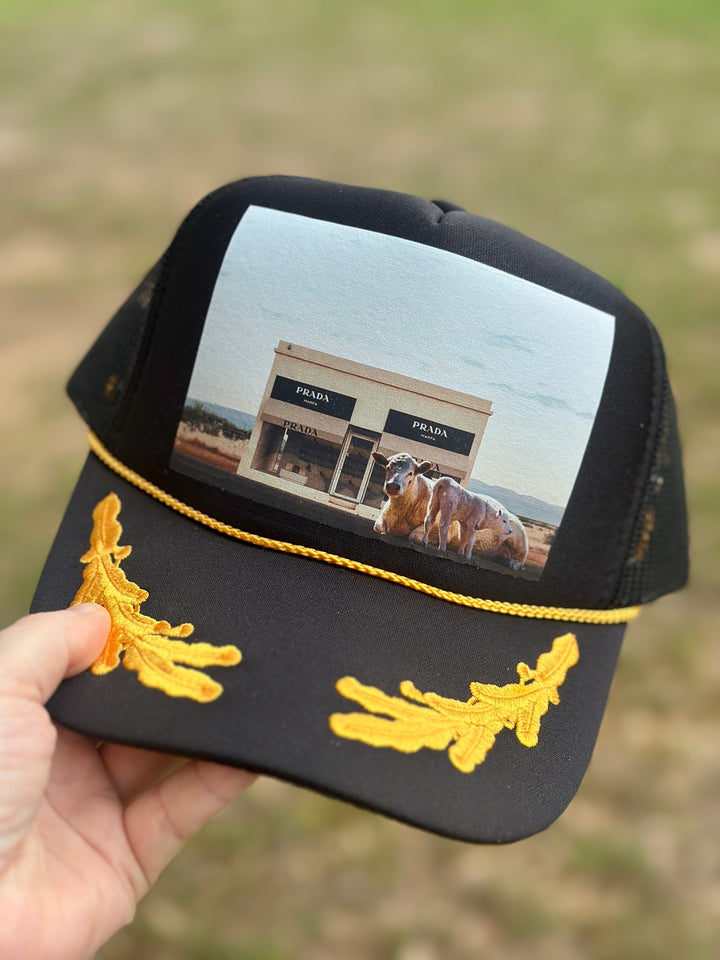 Captain Charolais in Marfa Trucker Hat