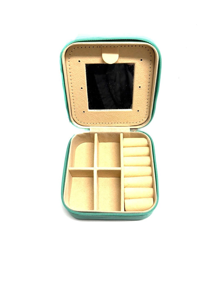 Western Turquoise Concho Jewelry Box