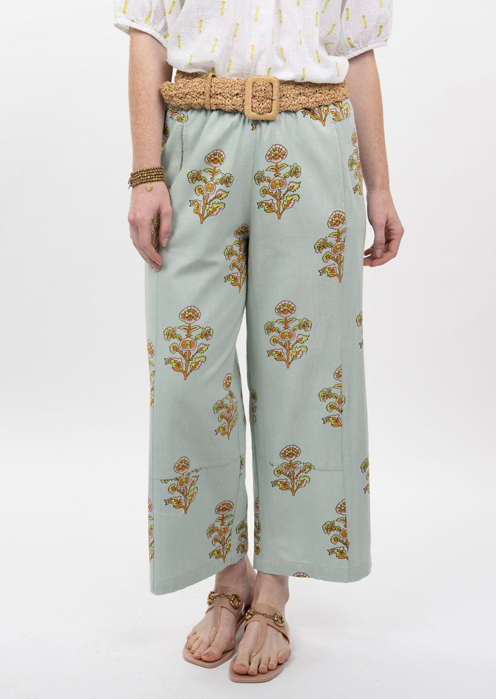Print Barrel Pants by Ivy Jane