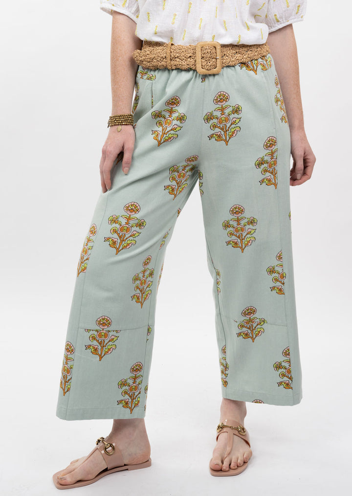 Print Barrel Pants by Ivy Jane