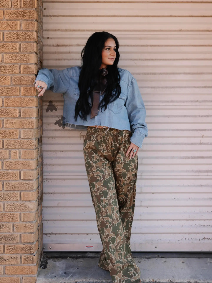 Off Tha Track *Camo Pants