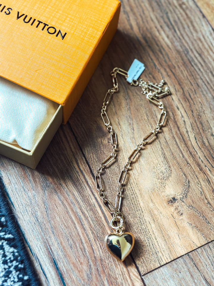 Clip Heart Necklace
