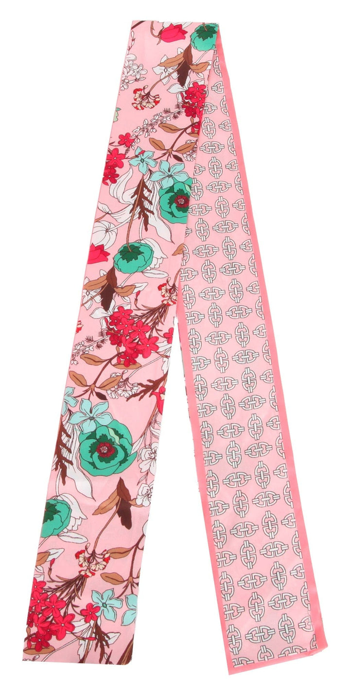 Vintage Flower Wide Twilly
