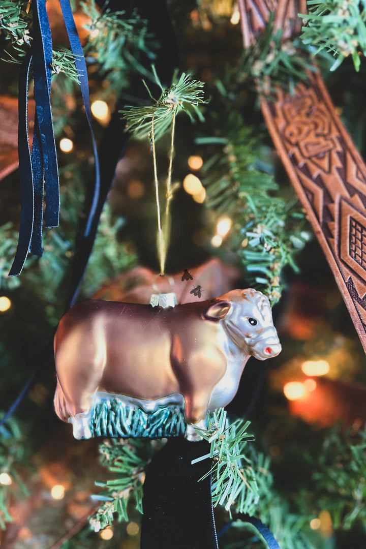 Hereford Christmas Ornament