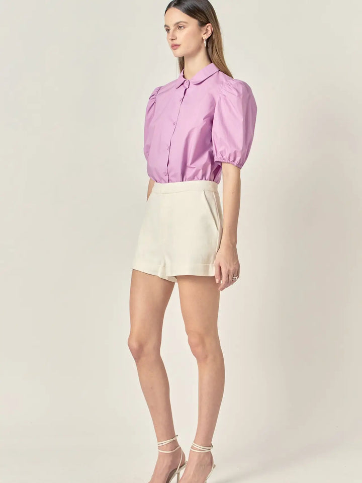 Peter Pan Collar Shirt