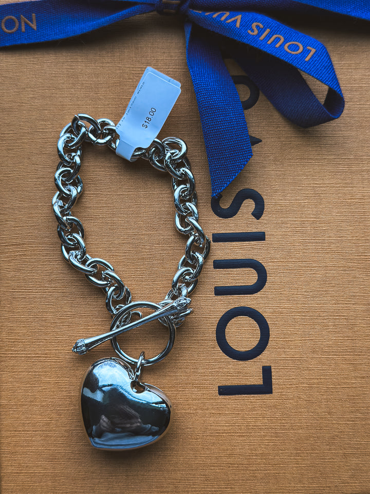 Linked Up Heart Bracelet