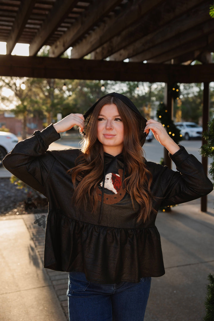 Happy Go Lucky Hereford Hoodie