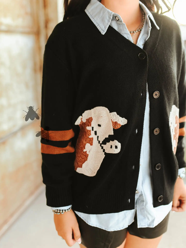 Cattle Cardi *Black Hereford